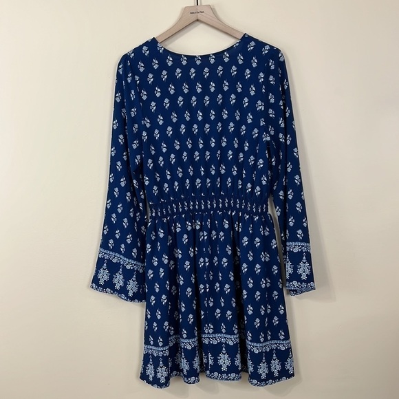 𝅺LIGHTWEIGHT long sleeve Patterned dress - Picture 6 of 6
